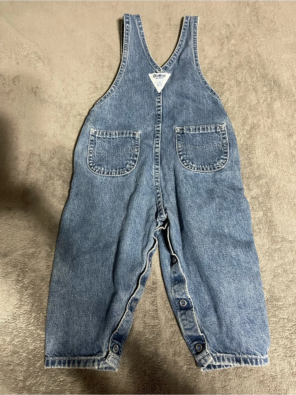 OshKosh B'gosh vintage Light Blue Denim Overalls